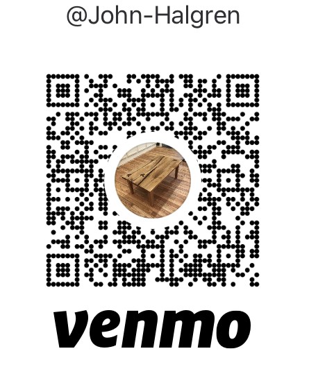Venmo code for @John-Halgren. Scan it with your phone camera.